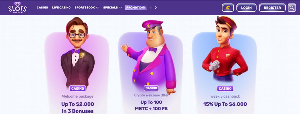 SlotsPalace Crypto