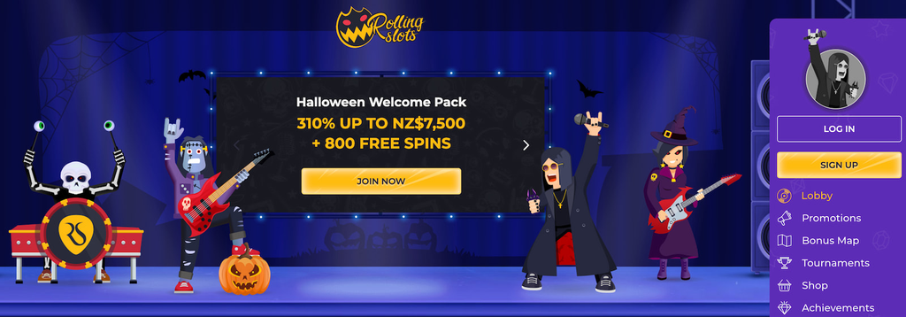 Rolling Slots Welcome